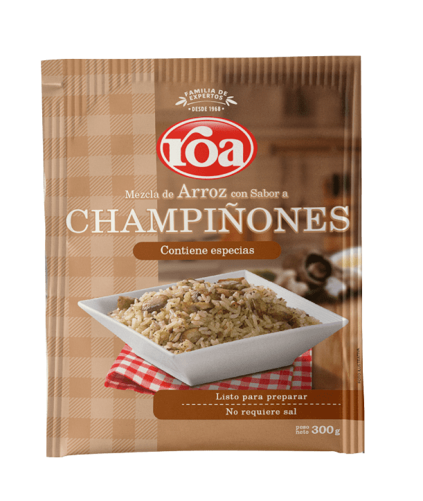 Arroz Roa con sabor a champiñones