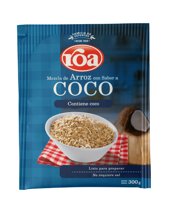 Arroz Roa con sabor a coco