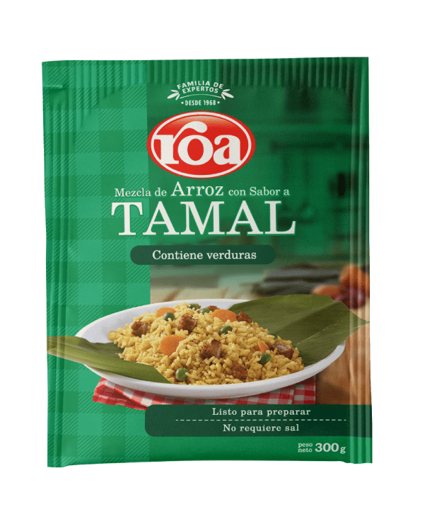 Arroz Roa con sabor a tamal