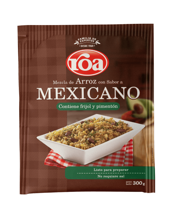 Arroz Roa con sabor a mexicano