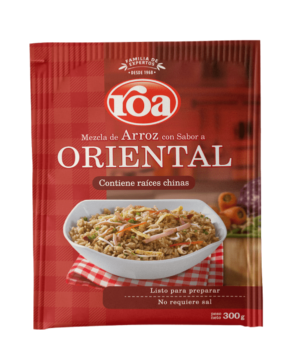 Arroz Roa con sabor a oriental