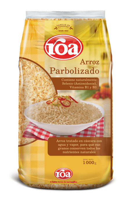 Arroz roa parabolizado