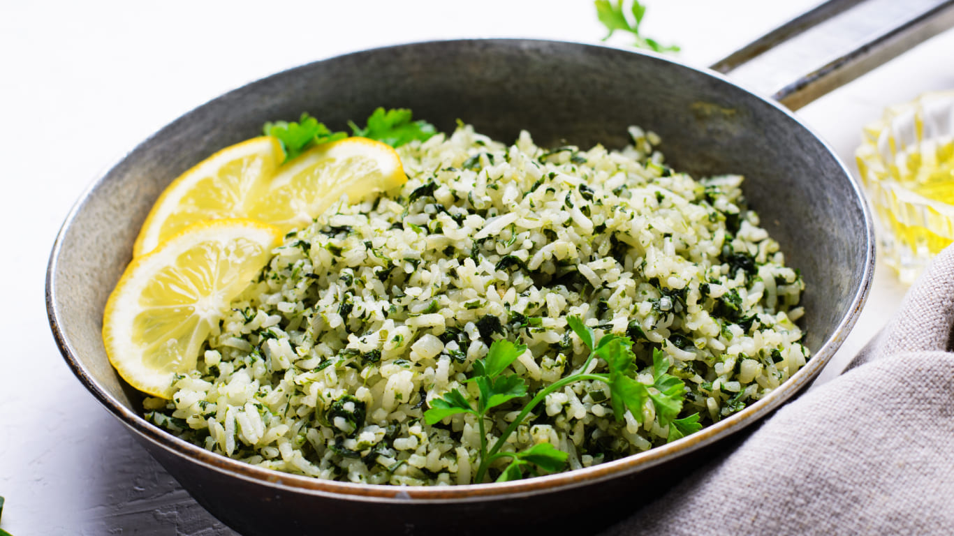 Recetas arroz roa filtro con limon cilantro